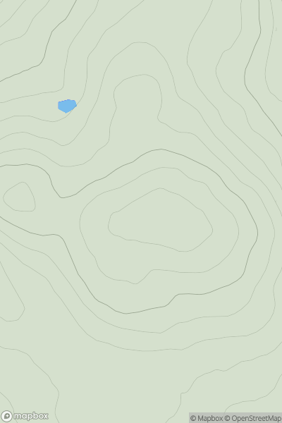 Thumbnail image for Parkhead Hill [The Glenkens to Annandale] showing contour plot for surrounding peak